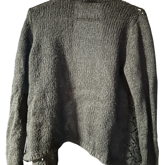 Dark Gray Women's Sweater - Picture 3 of 4